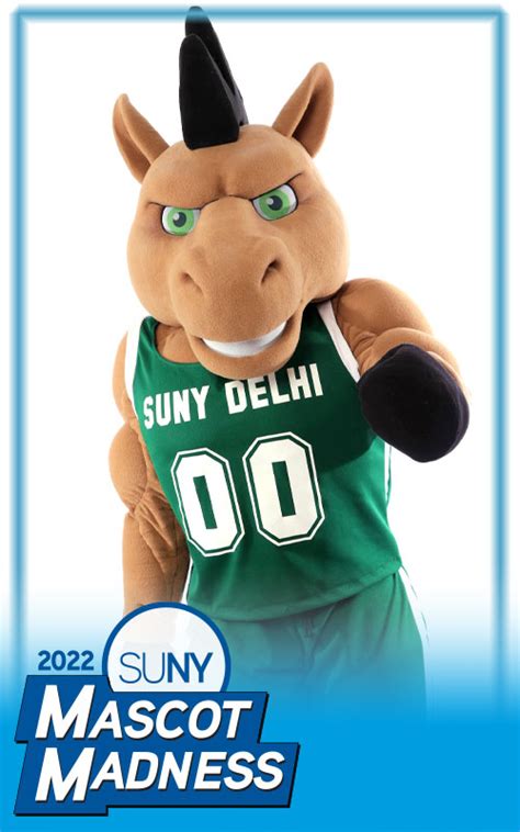 Roody the Bronco's Adventures: A Day in the Life of SUNY Delhi's Mascot